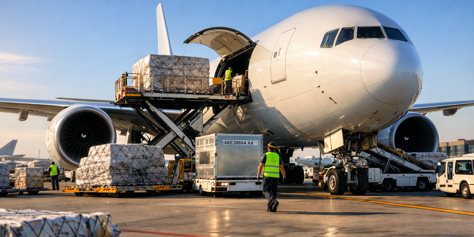Loading Cargo at the Airport